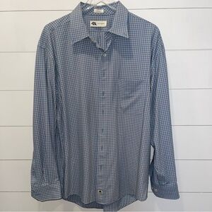 Onward Reserve Blast Performance Classic Fit Twill Shirt Mens Size Large